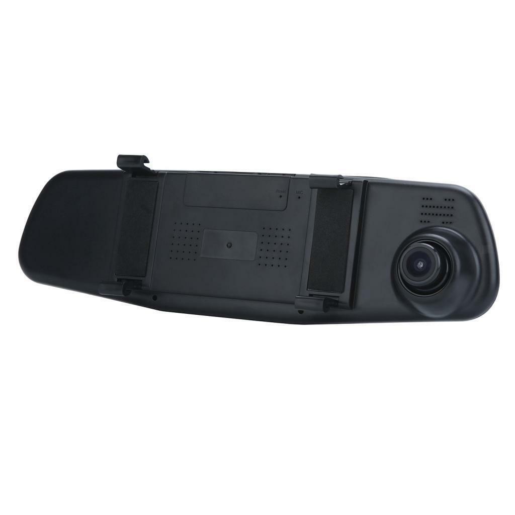 4.3'' Dual Lens HD 1080P Dash Cam Car Video Camera Driving recorder Black
