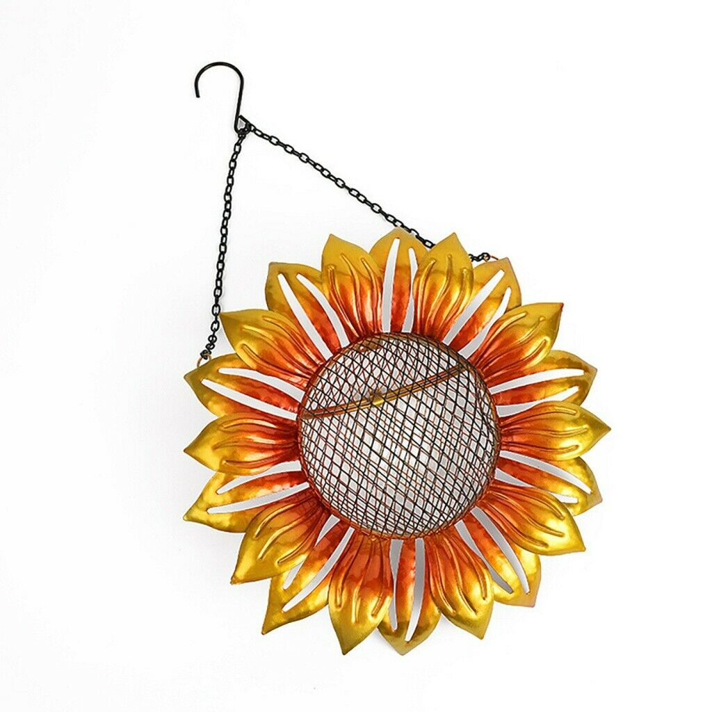 Hanging Bird Feeder Sunflower-Shaped Hanging Feeder For Yard Garden Outdoor