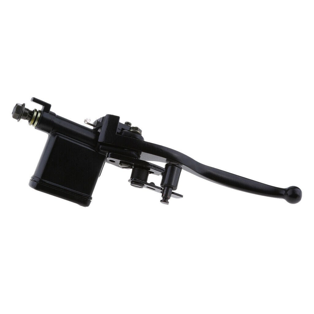 10mm Banjo Black Front Right Hydraulic Brake Master Cylinder Dirt Bike ATV