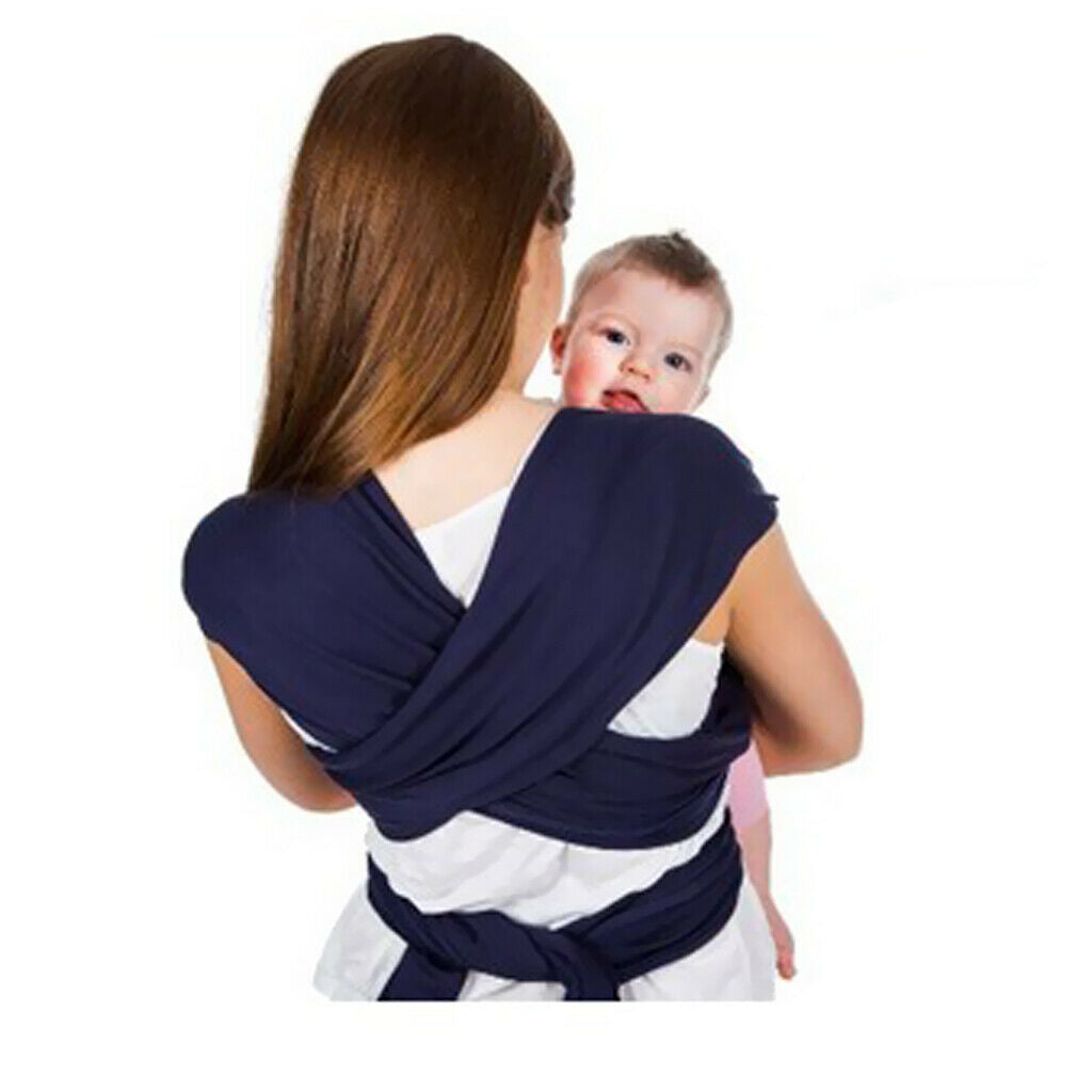 Newborn Baby Sling Breastfeeding Infant Wrap Carrie  Blue
