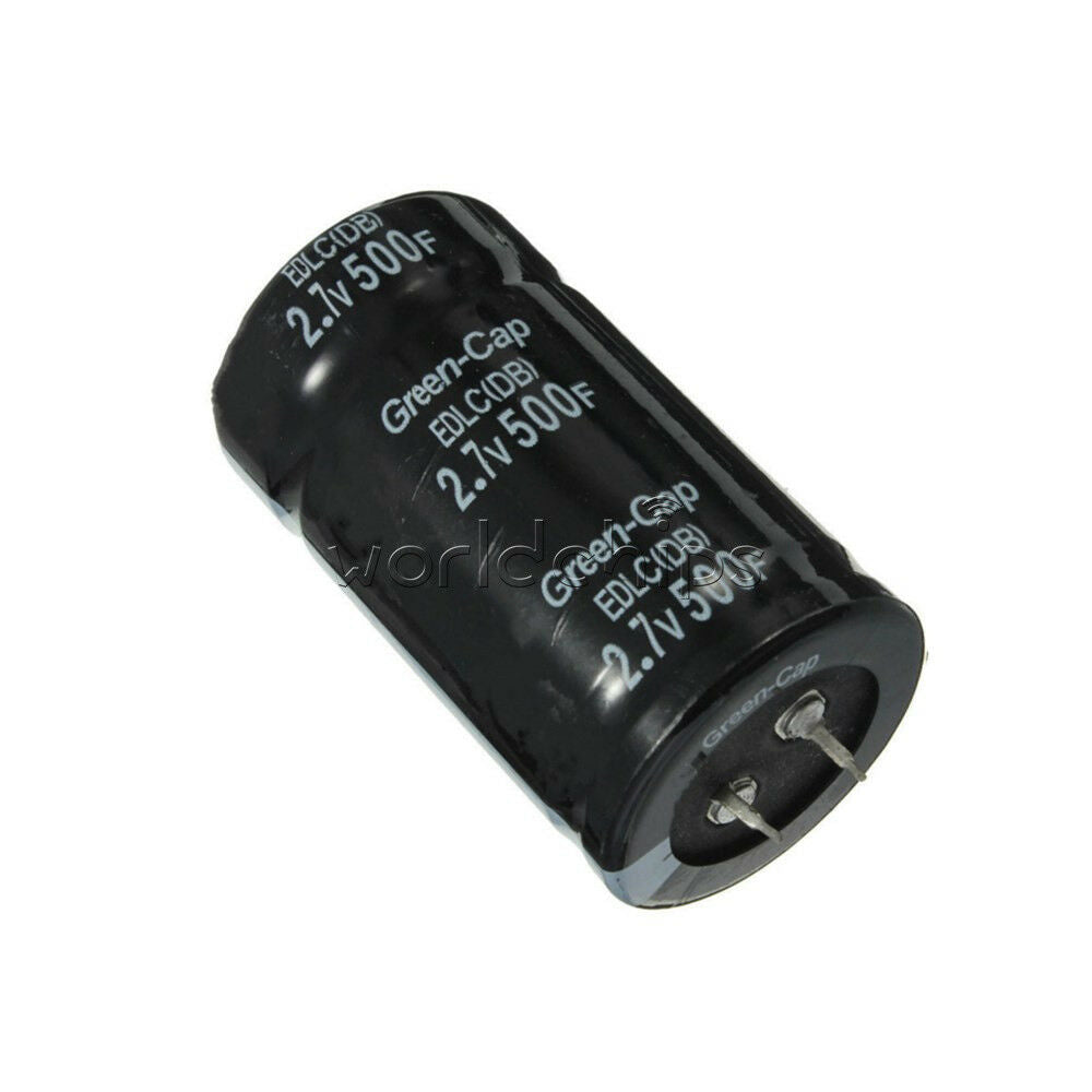 Farad Capacitance Super Capacitor 2.7V 500F 35*60MM Capacitor 16V 83F Two Feet