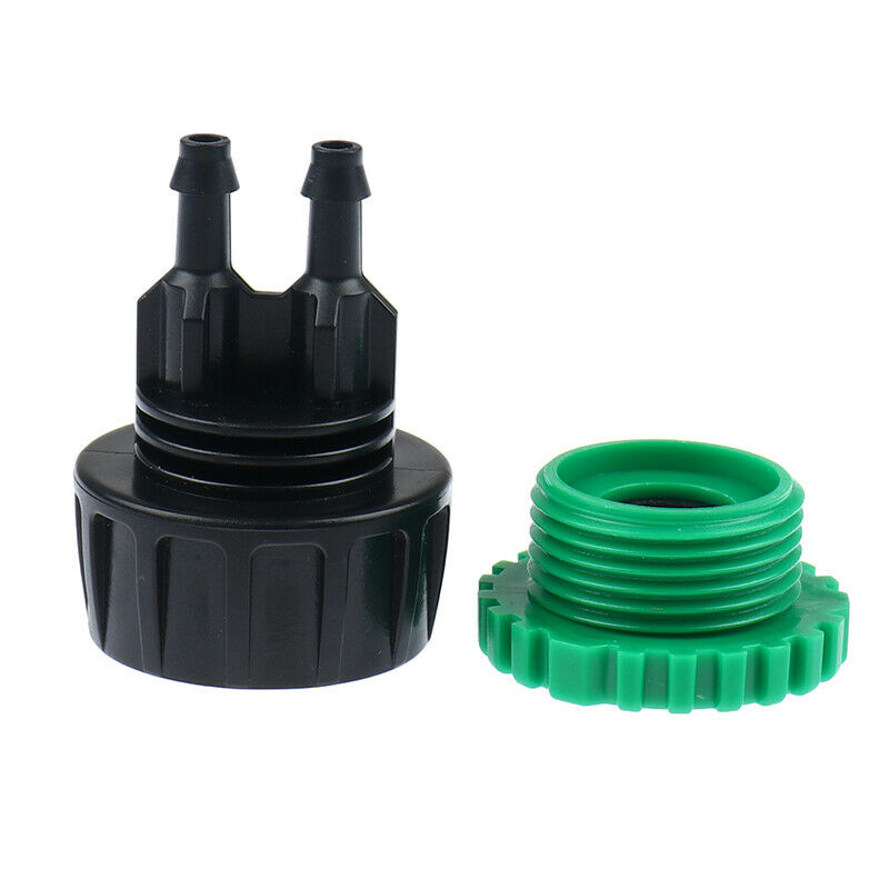 Garden hose 1/4" to 1/2" 3/4" Female Y connector irrigation 4/7 hose adapter