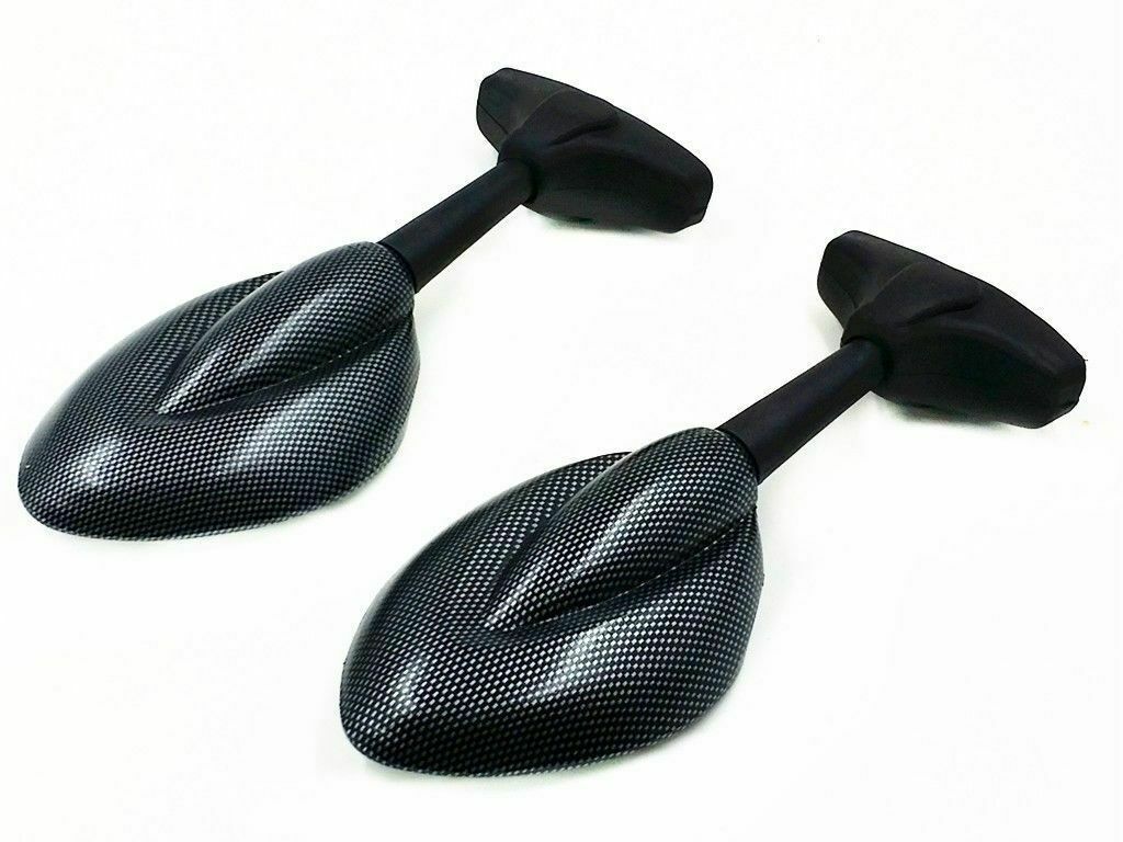 Carbon Racing Sport Rear View Side Mirrors For Suzuki GSXR 600 1000 Hayabasa SV