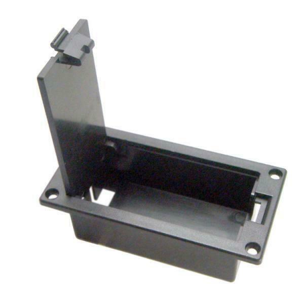 9V Battery Holder Flat Compartment Box Replacement Parts for Guitar Bass