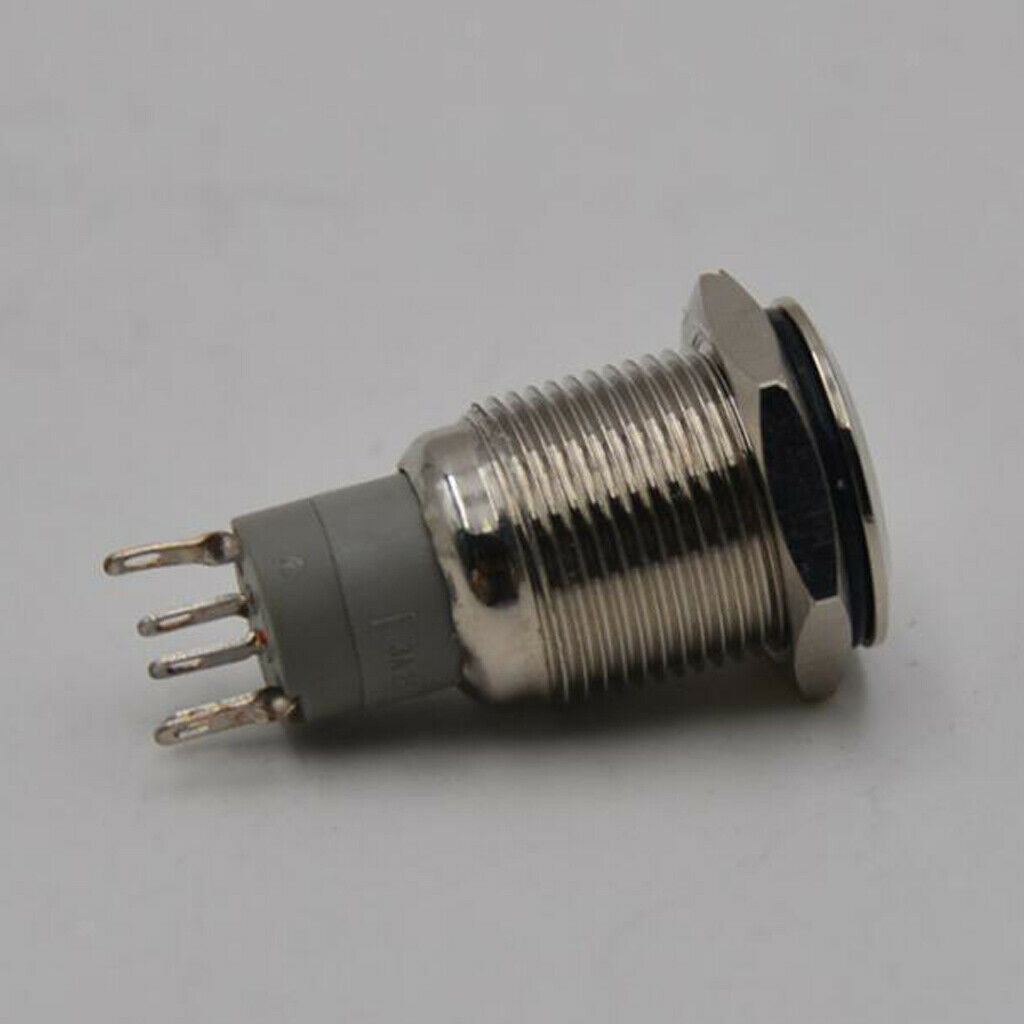 Universal Red LED Car Emergency Warning Light Push Button On/Off Switch