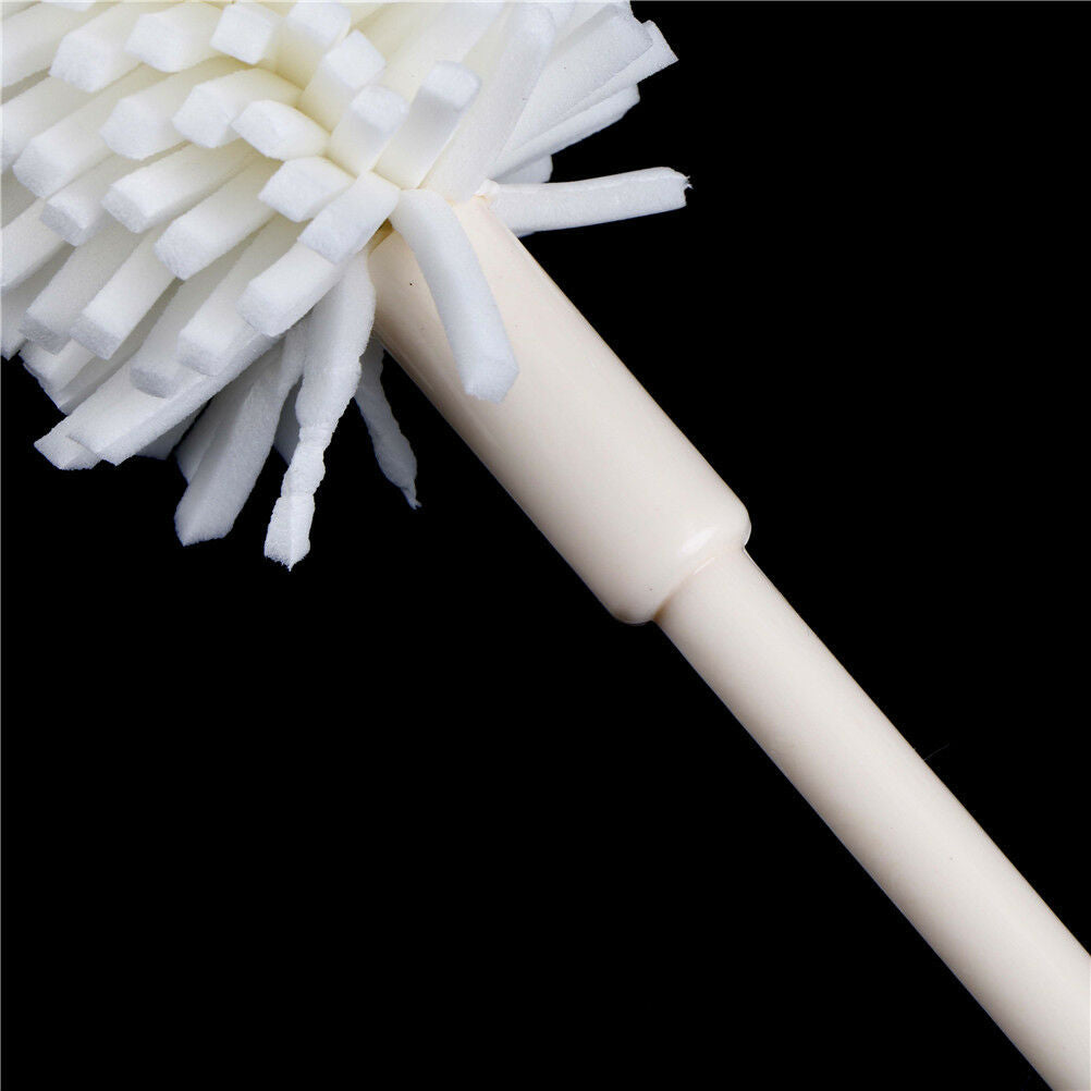 Long handle Sponge Wash Cup Brush Baby Milk Bottle Brush Glass Cup Cleane.l8