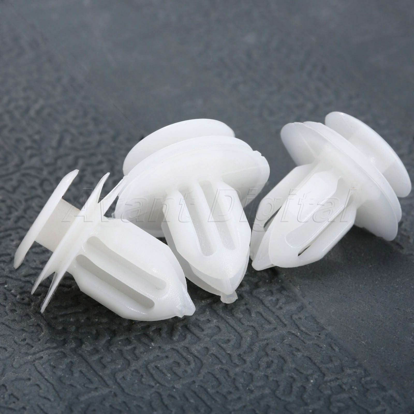 50 Body Side Trim Panel Retainer Moulding Clip For Suzuki For Mitsubishi White