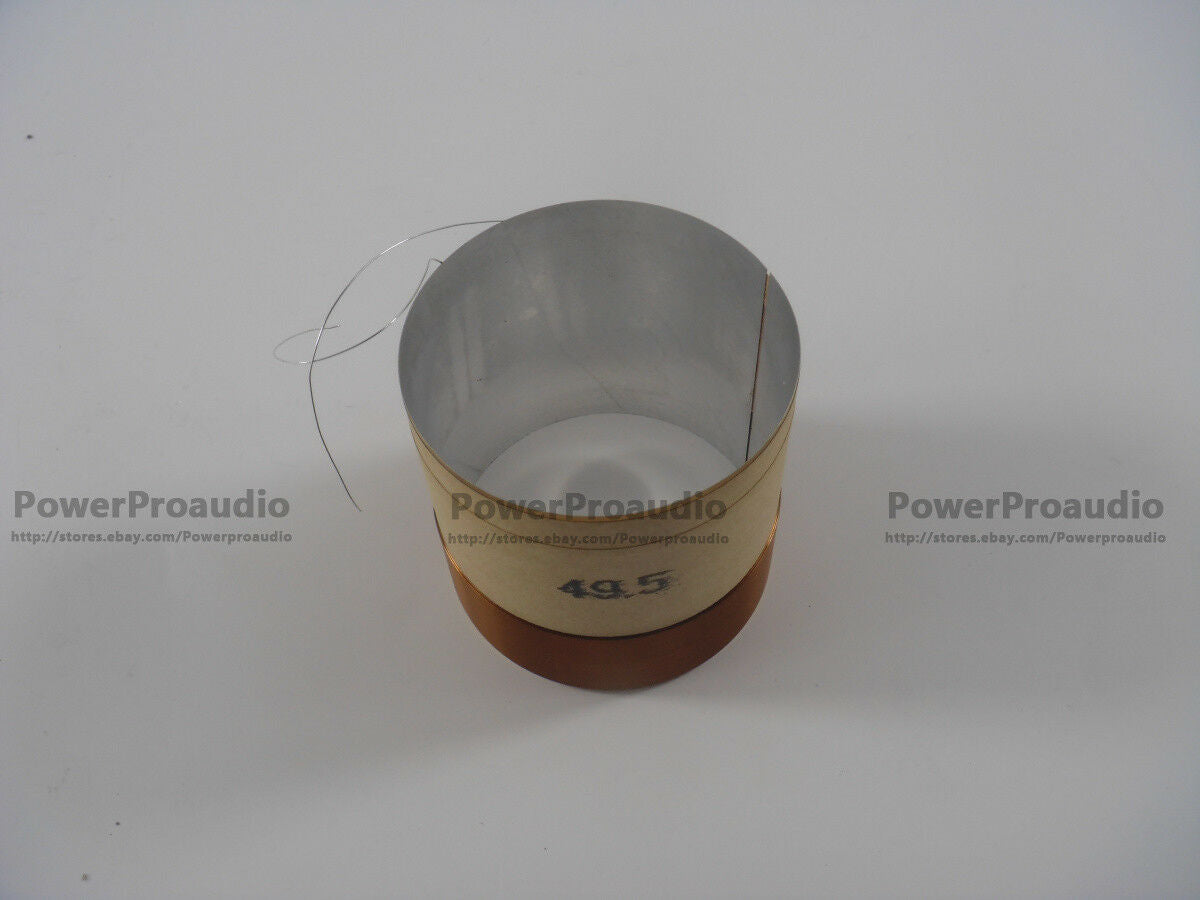 2pcs 49.5mm 8ohm ASV Speaker Bass Voice Coil Subwoofer Woofer Sound Drive Repair