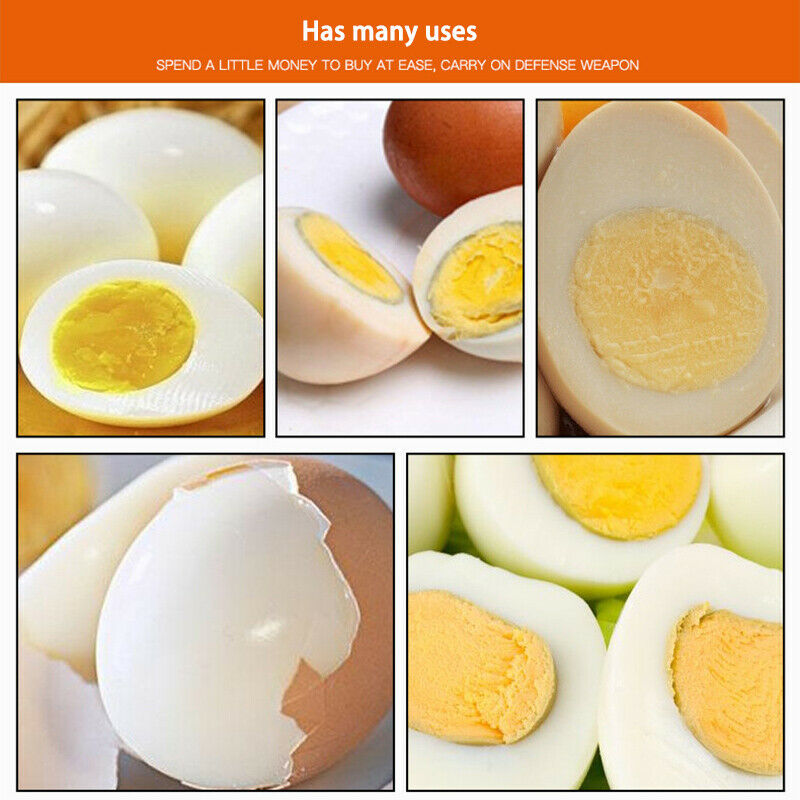 Stainless Steel Egg Topper Eggshell Cutter Egg Cracker For Soft Boiled Egg HN US