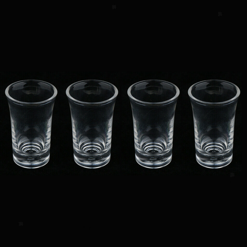 4 Pieces Shot Glasses, Vodka Glasses Shot Glass Pinchen Pinchen Stamper Shots