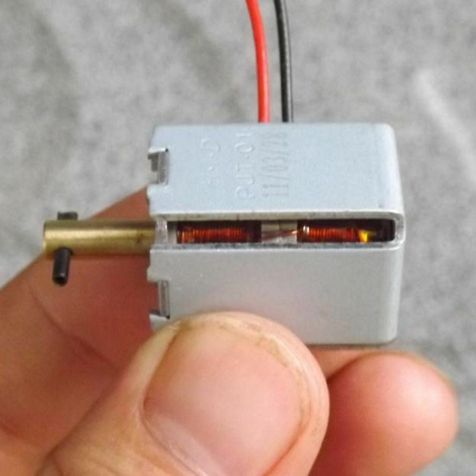 1PCS 5V-12V Push-Pull Type Solenoid Electromagnet Micro Self-holding Magnet