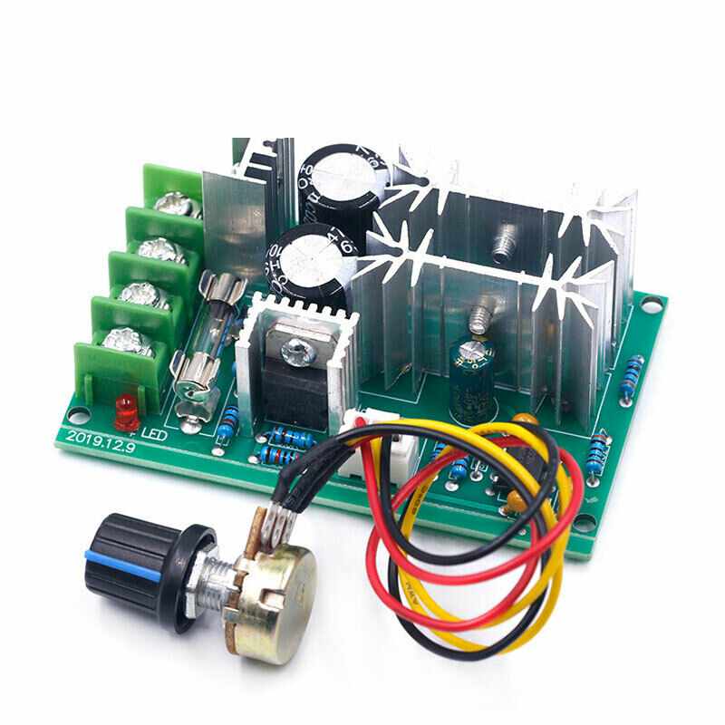 DC 10-60V Motor Speed Control Regulator PWM Motor Speed Controller Switch 20A SJ