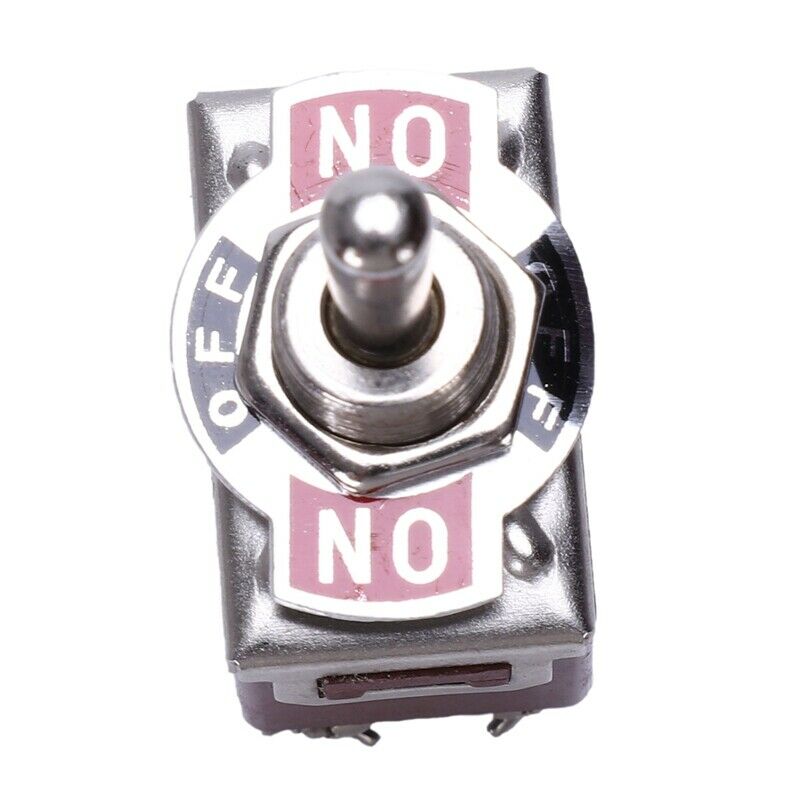 AC 250V/15A 125V/20A ON/OFF/ON 3 Position DPDT Momentary Toggle Switch H6G3G3
