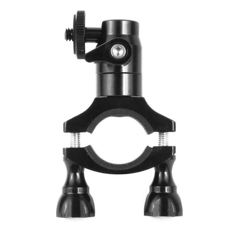 Motor Bike Bracket Clamp 360 Degree Rotation For GO PRO AKASO EK7000 4K Durable