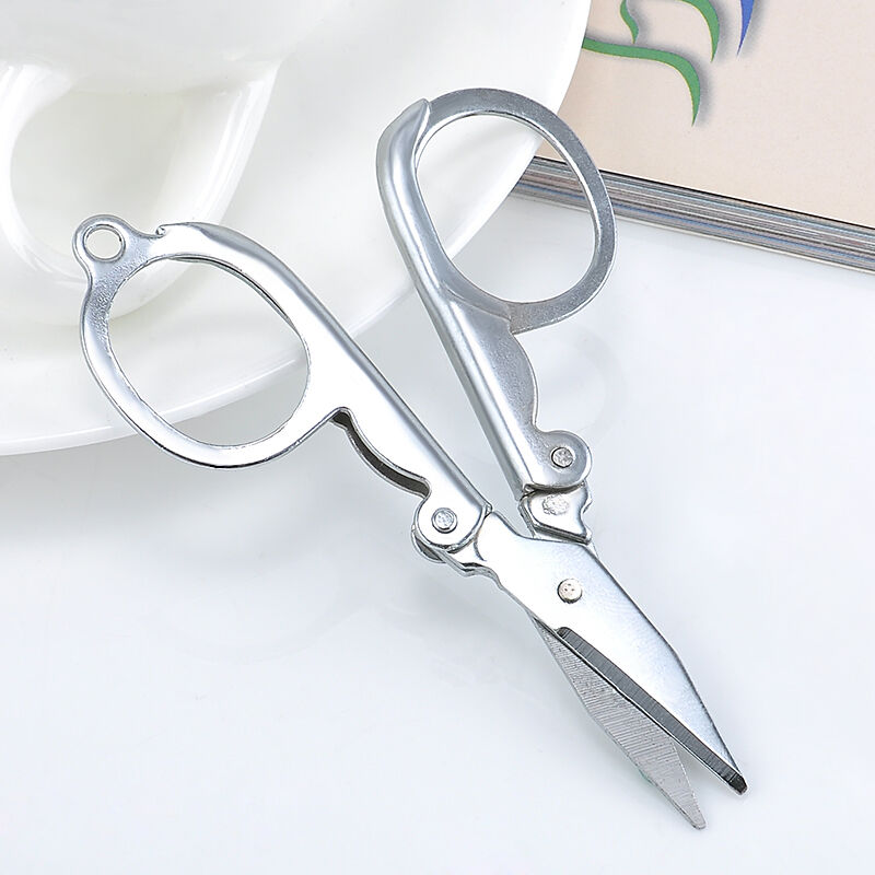 Stainless Steel Handy Folding Pocket Travel Small Cutter Crafts Sewing Scissors