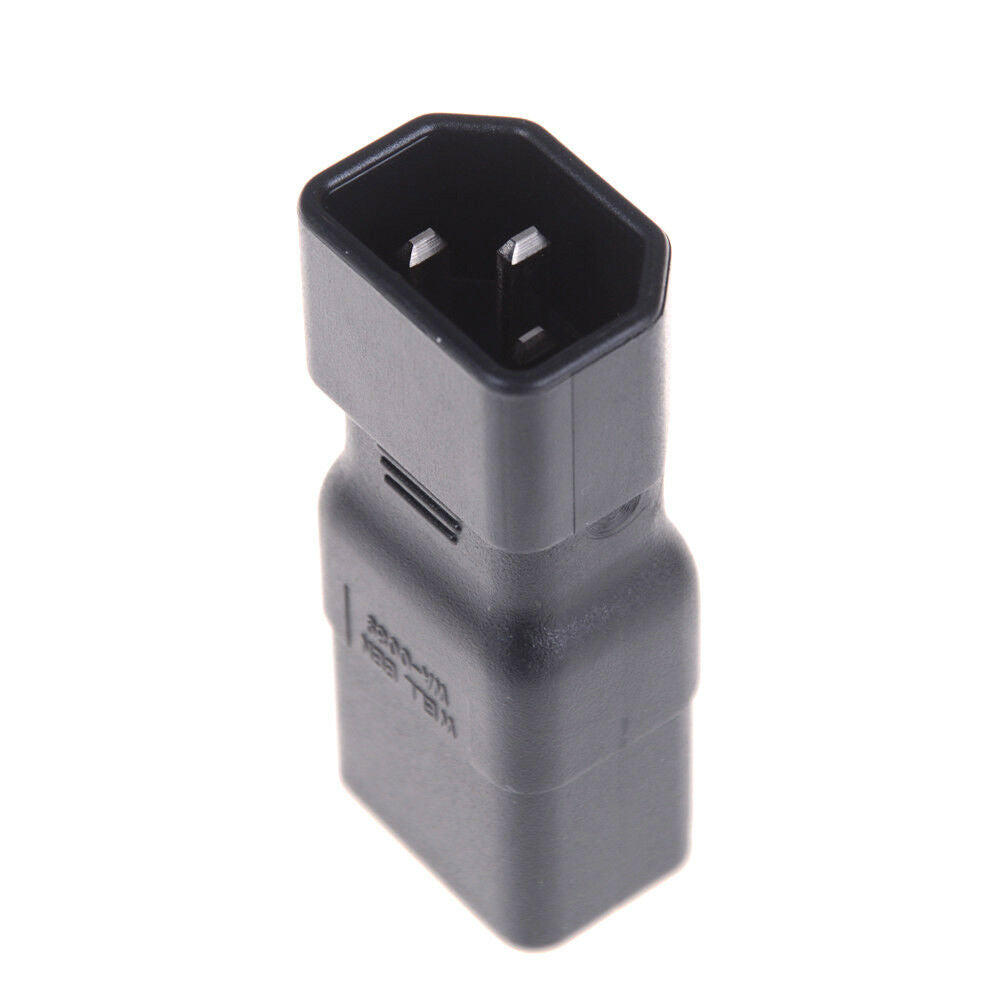 IEC320 Male C19 to Female C14 Power Adapter Mains Extension Connect C .l8