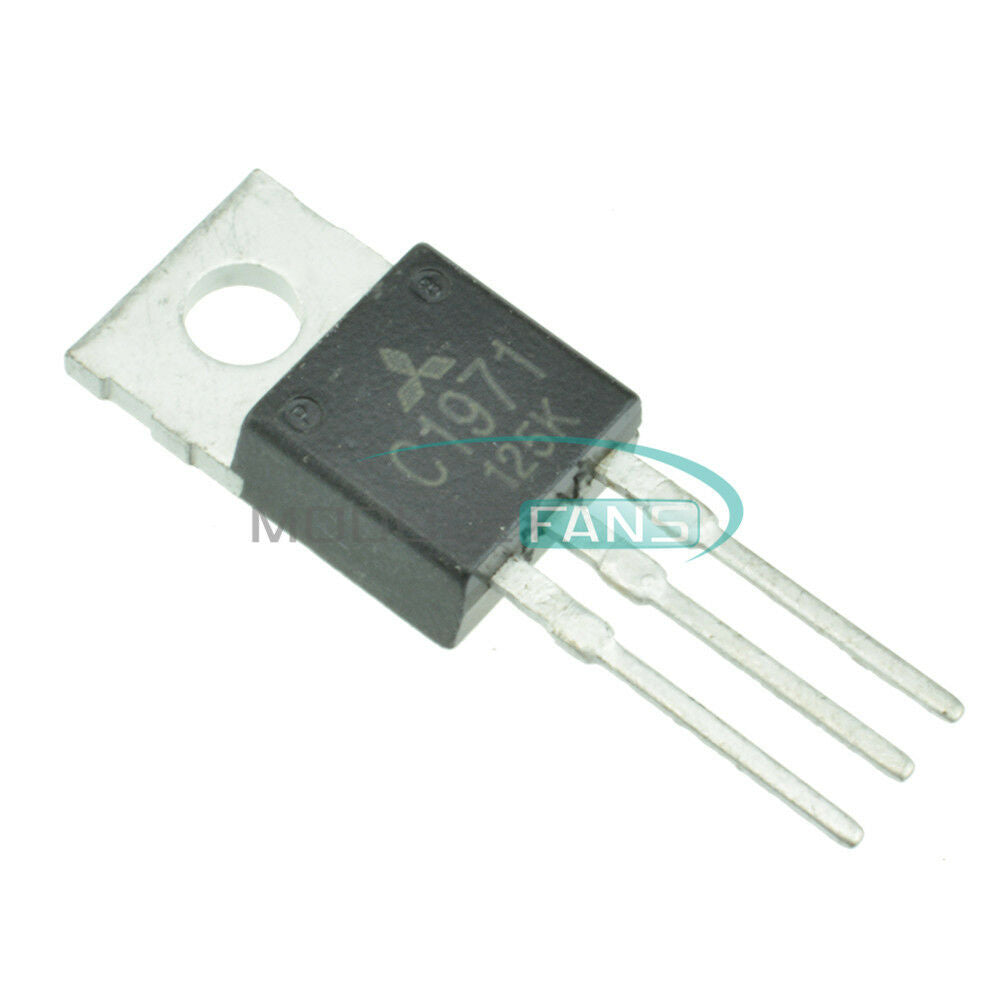 10PCS RF/VHF/UHF Transistor MITSUBISHI TO-220 C1971 2SC1971 IC