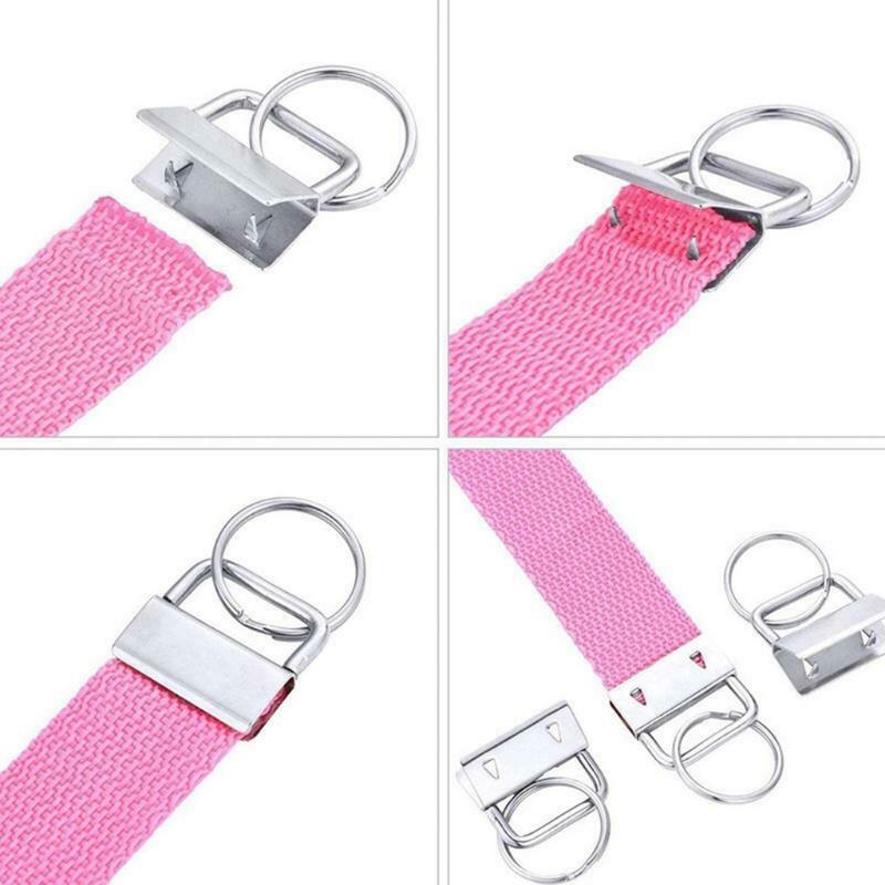 70 Pieces/Set Keychain Hardware Set Key Lanyard Key Chain Making Tassels Set