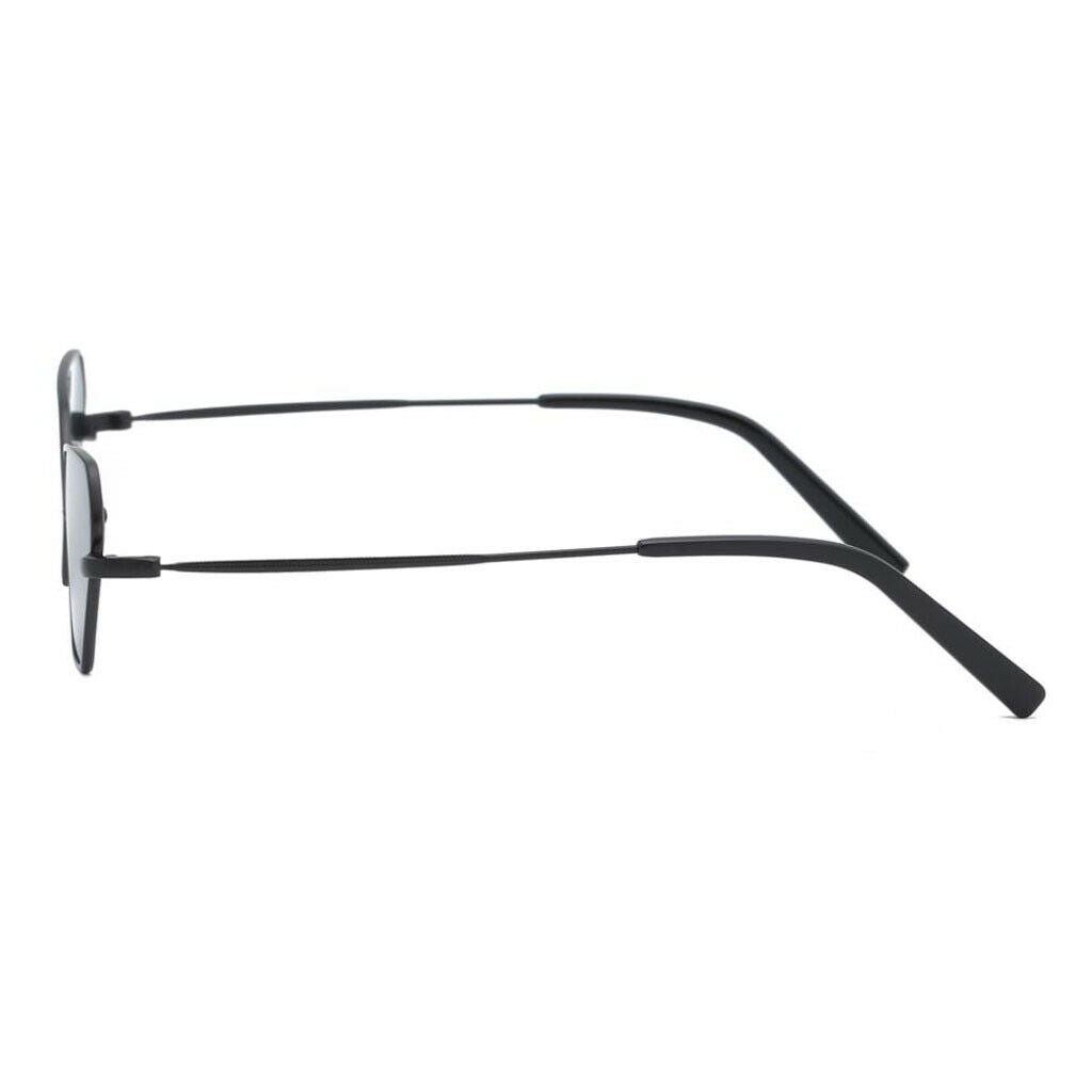 Unisex Metal Frame Fashion Cat Eye Sunglasses UV 400 Eyeglasses Black