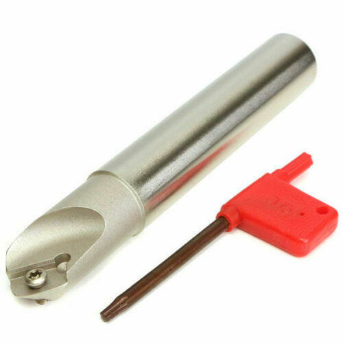 45° SSK C20-20-130 20mm Indexable Chamfer End Mill Cutter+1Pcs APKT1604 Inserts