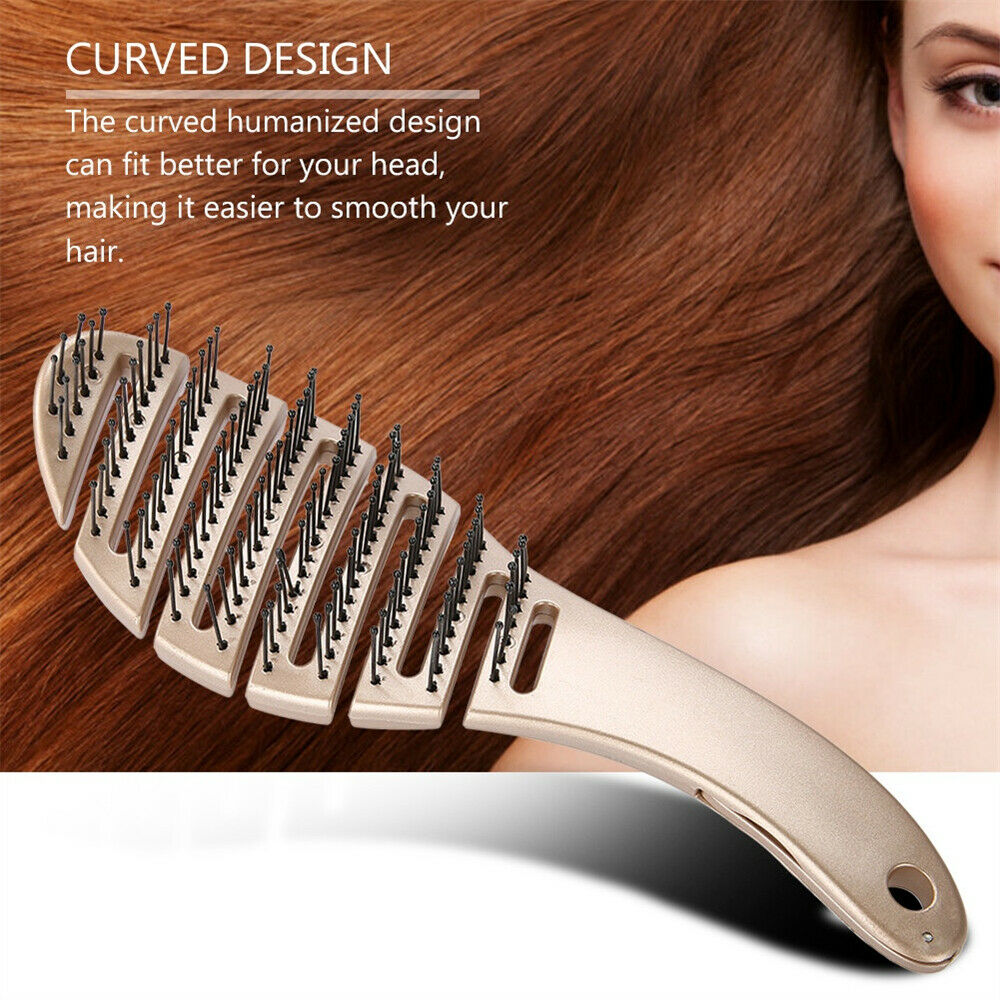 Pro Paddle Radial Comb Hair Brush Massage Combs Hairdressing Styling Hairbrush