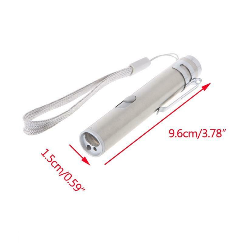 3 in 1 LED Light USB Infrared Rechargeable UV Torch Pen Flashlight Lamp