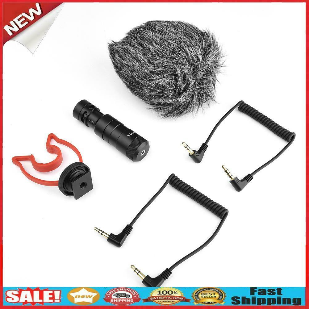 Mini Microphone Professional Video DSLR Camera Phone Live Recording Mic Wirele @