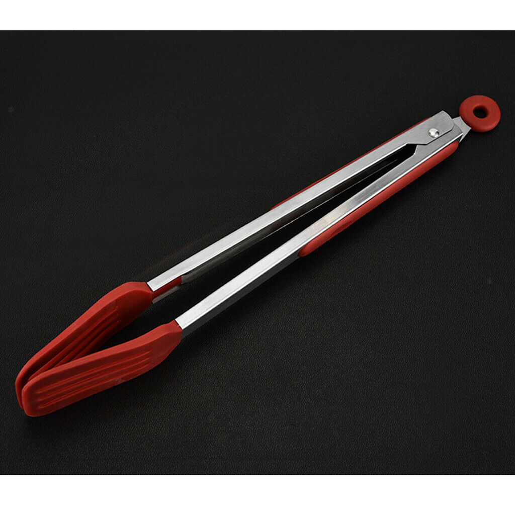 kitchen tongs grill tongs silicone serving tongs for sweets food salad