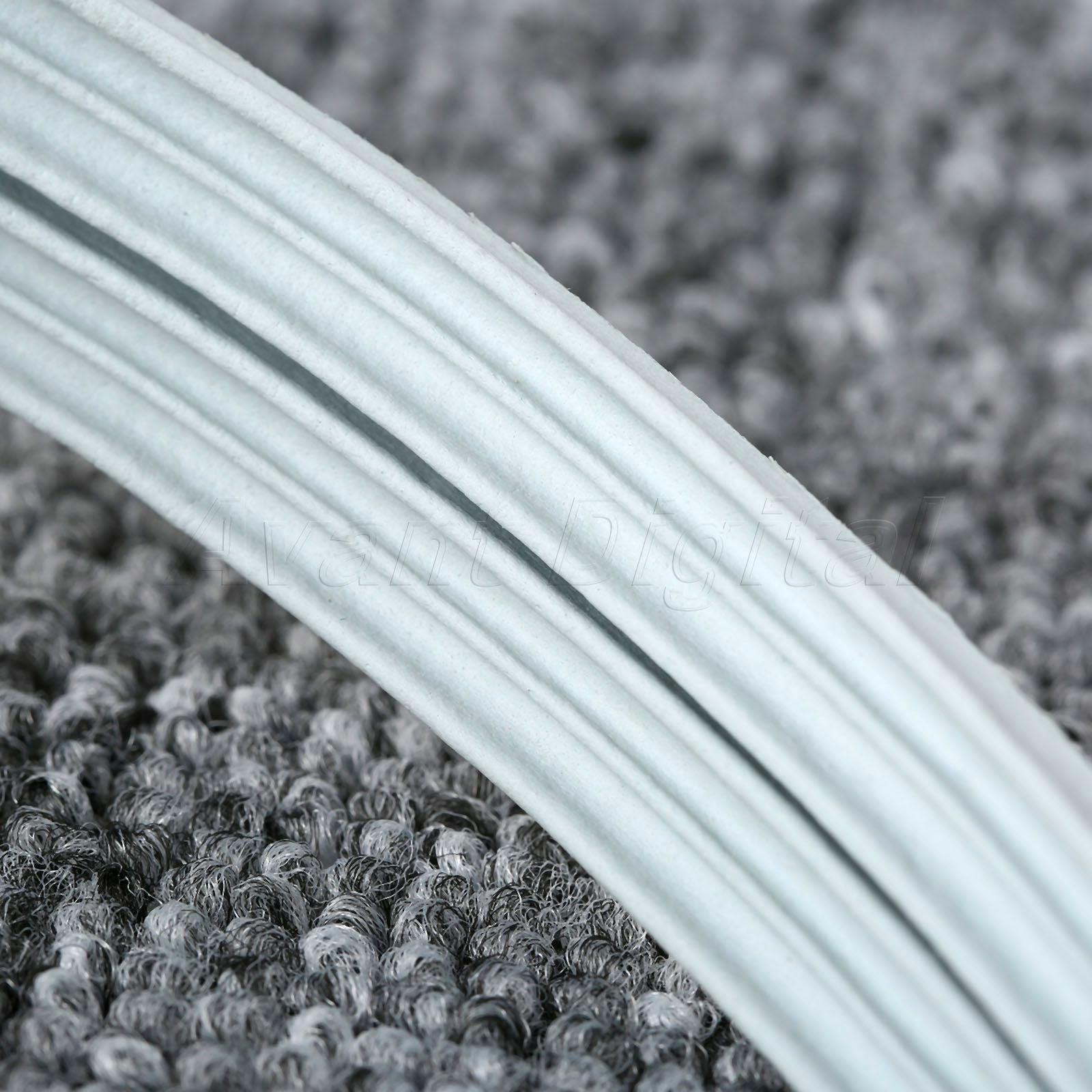 5M E-type Car Window Door Foam Draught Self Adhesive Excluder Rubber Seal Strip