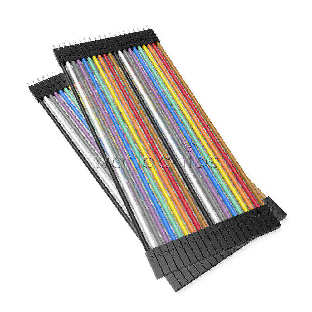 2PCS 40pcs 20cm male to female Dupont cables Jumper Cable for breadboard Arduino