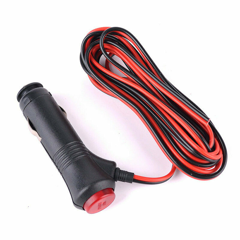 Waterproof Car Marine Cigarette Lighter Socket Plug 12V 24V Power Cord 1.5m