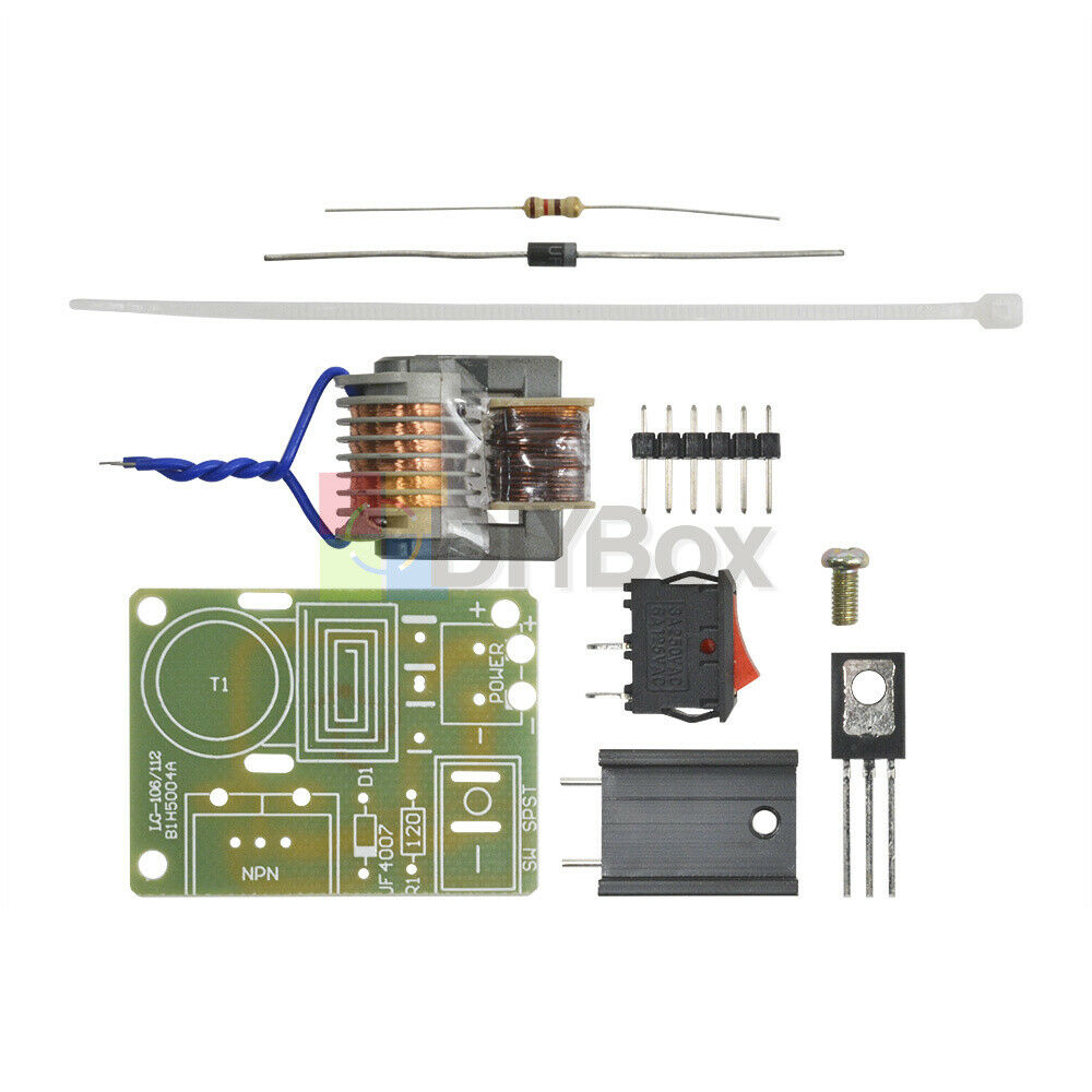 5pc 15KV High Voltage Generator Inverter Arc Igniter Coil Modul 3.7-4.2V DIY Kit