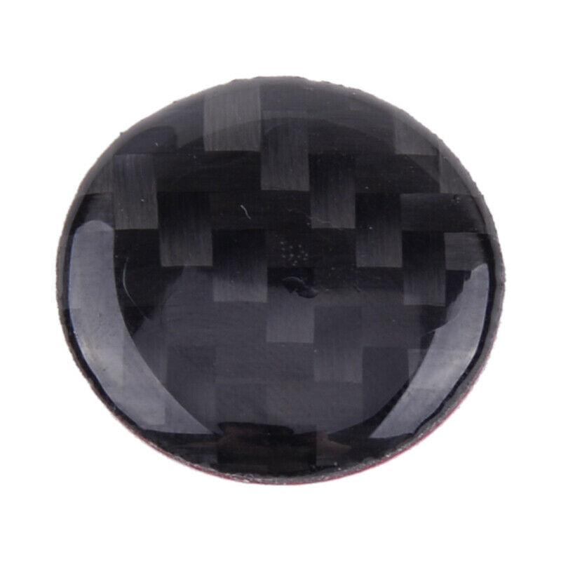 Carbon Fiber Style Multimedia Key Button Cover Fit for Ford Focus MK3 13-18 Atn