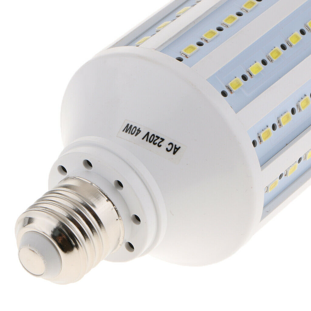 6500K daylight LED cornbulb 40 watts for photography backyard basement