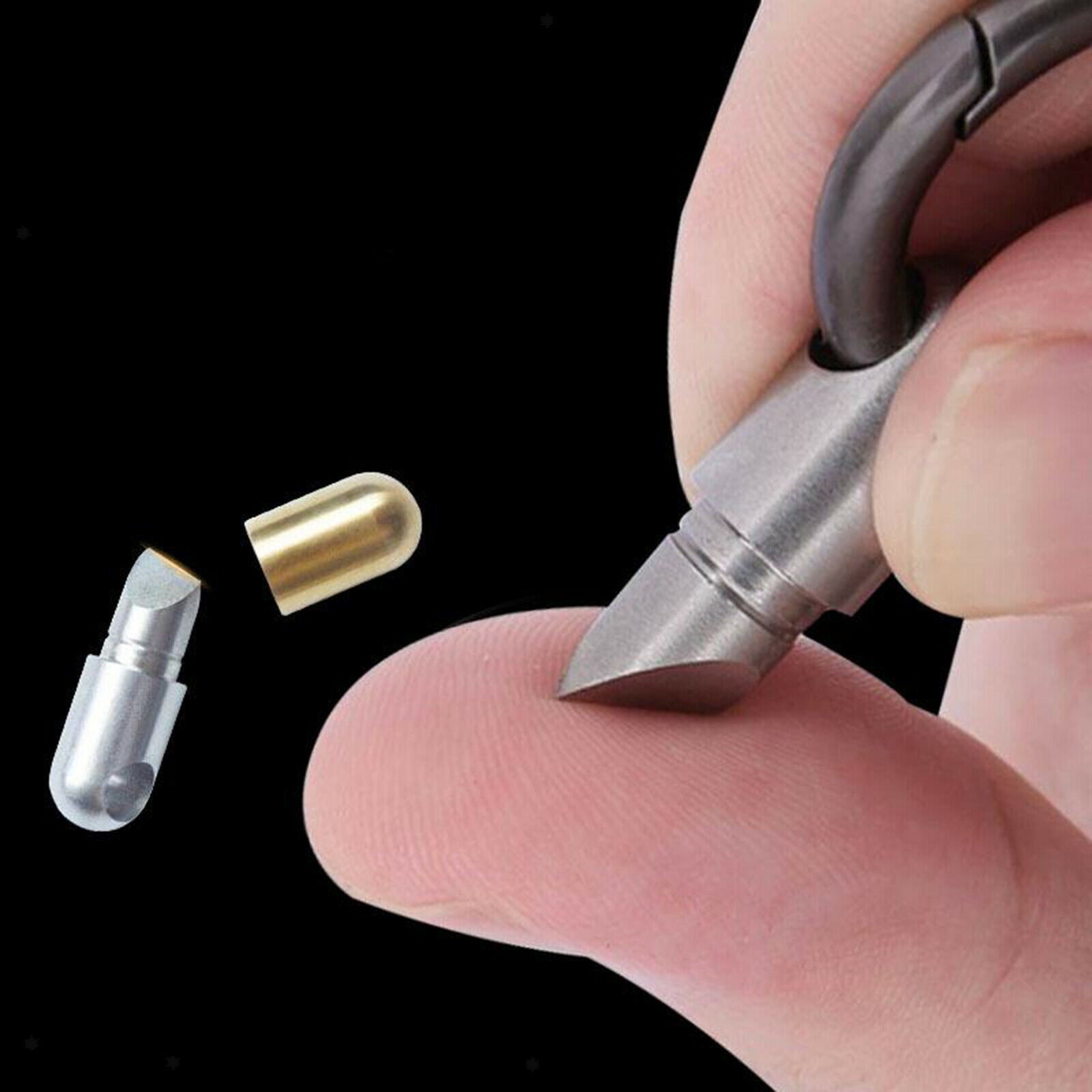Portable Capsule Cutter Keyring Versatile Cutting Tool Opp Bag Packing