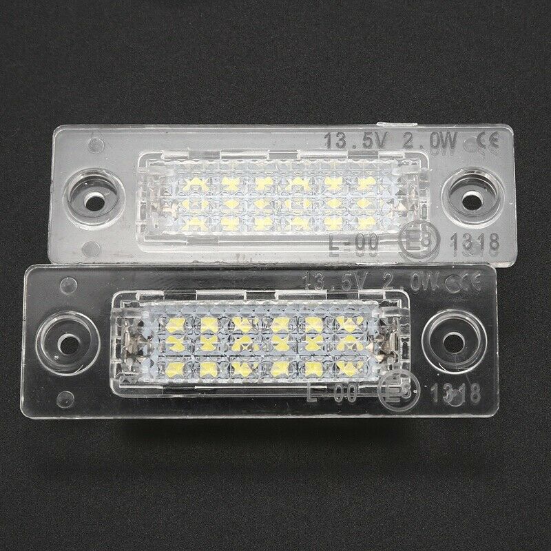 LED License Number Plate Light Lamp For TRANSPORTER T5 CADDY TOURAN Golf for PB6