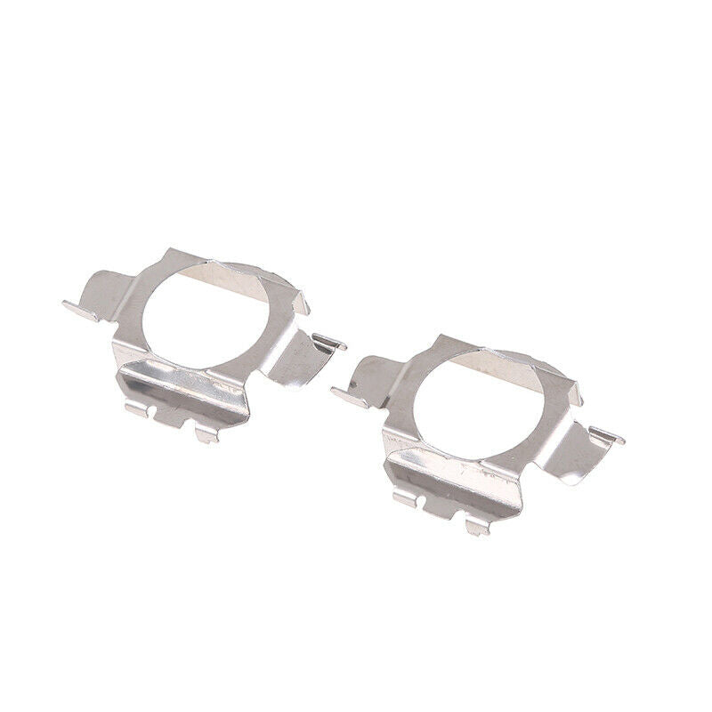 2Pcs H7 LED Car Sliver Bulbs Base Holders Retainer Clips Adapters For VW Bora