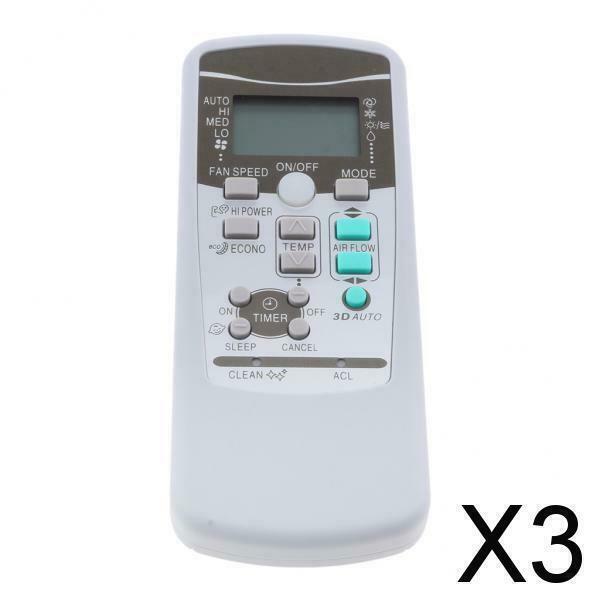3X Replacement Remote Control For