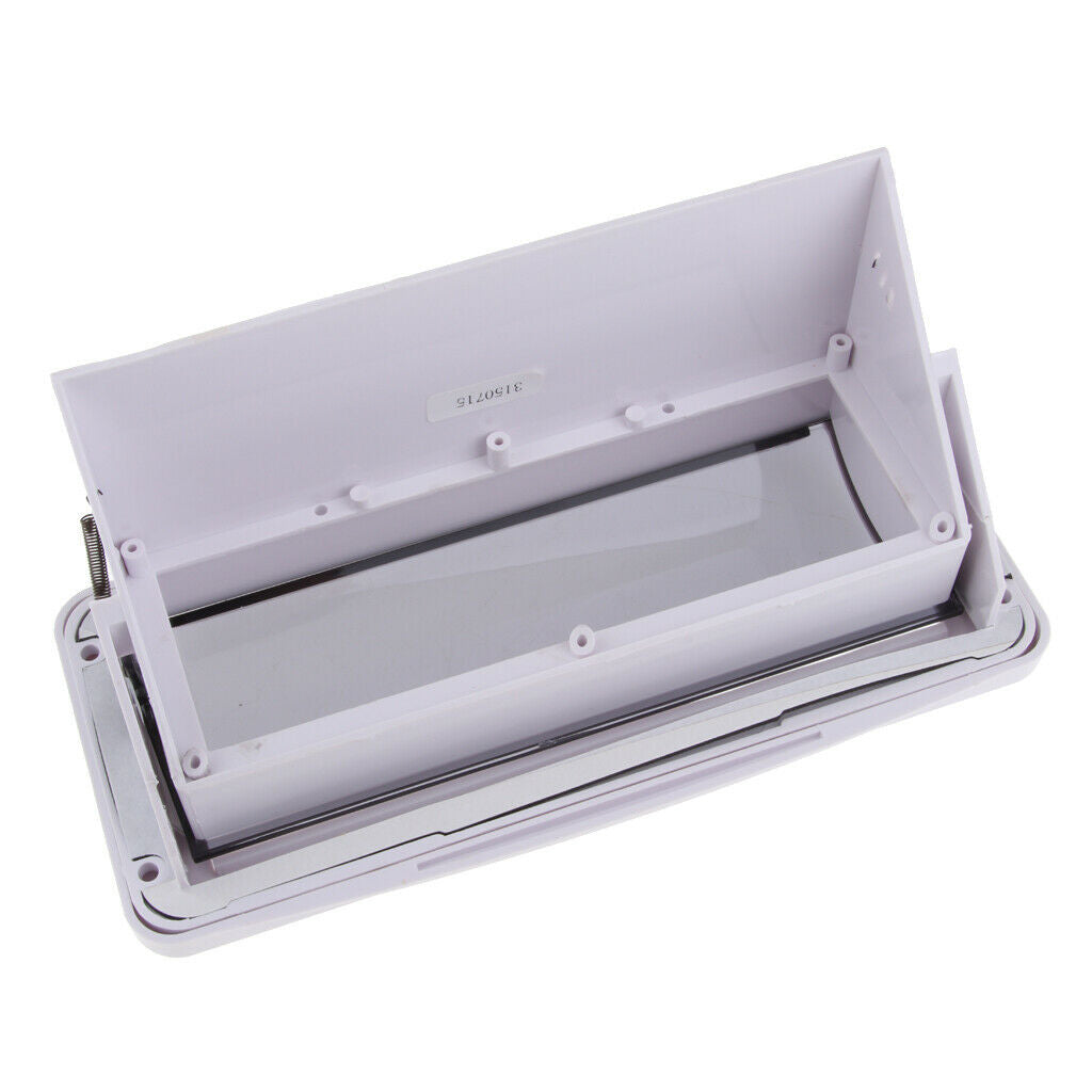 Universal Marine Radio Cover Waterproof with Flip-up Door (White)
