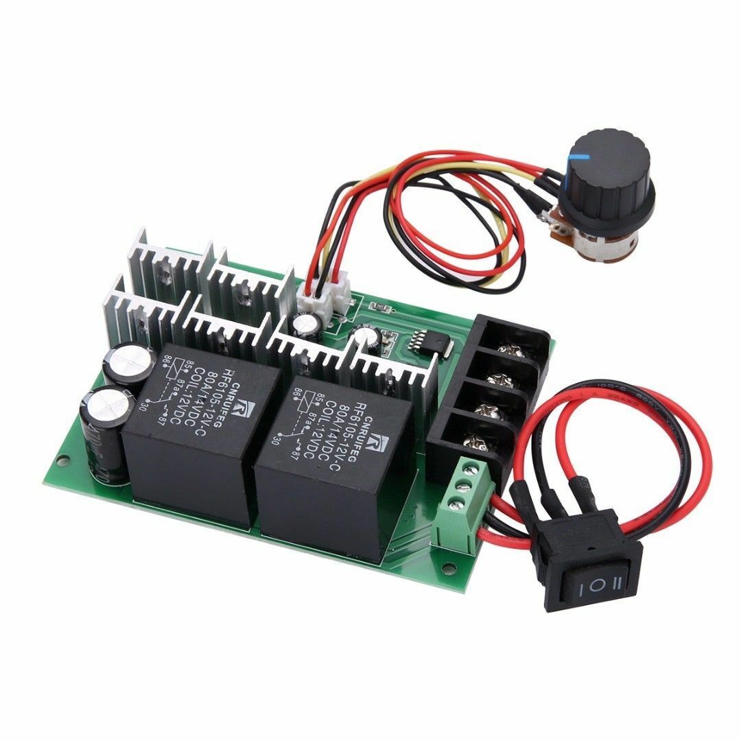 40A Pwm Motor Speed Controller Cw Ccw Motor Reversible Controller Dc12/24/36V