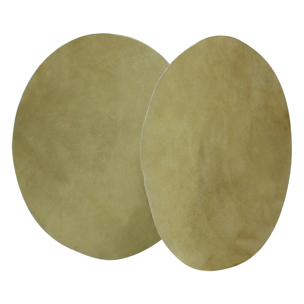 Set of 2 Drum Head Buffalo 13in Drum Covers for Bongo Conga Drums Parts