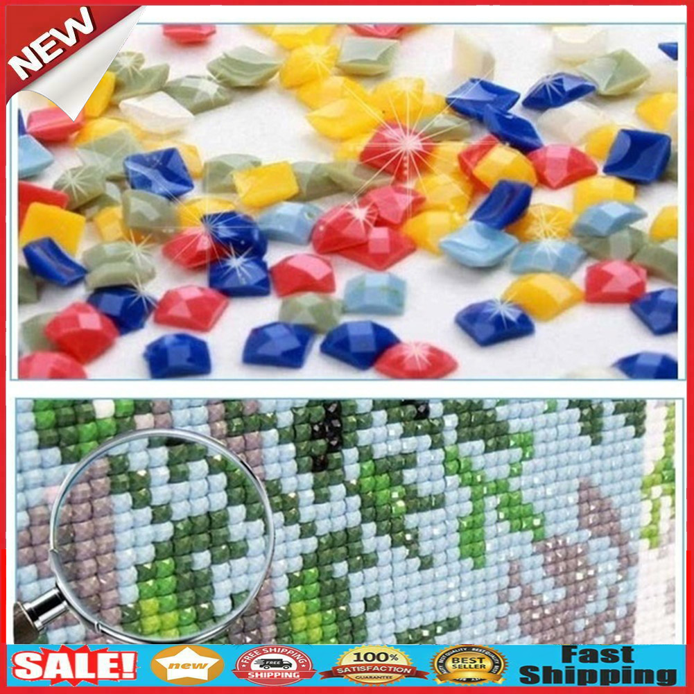 Full Square Drill 5D DIY Diamond Painting Dog Embroidery Cross Stitch Kit @