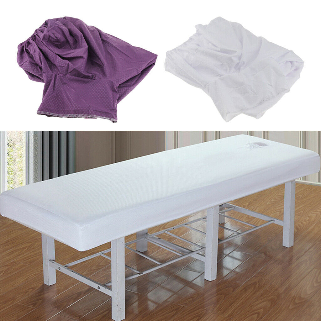 Pack of 2 Thick Massage Table Sheets Covers Set for Beauty Massage 70x190CM