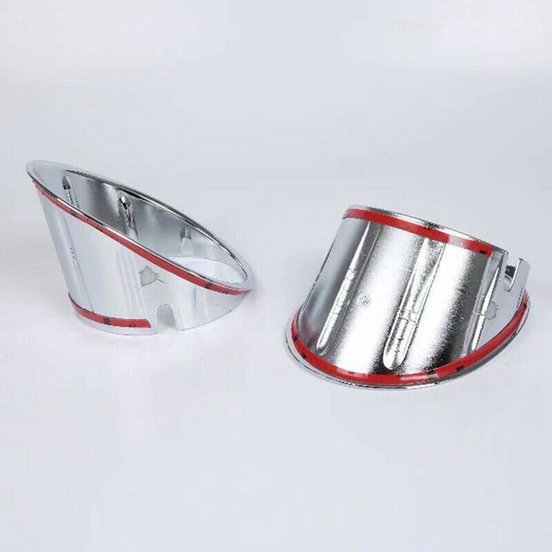 for MINI Cooper R55 R56 R57 R58 R59 Chrome Fog Lamp Light Cover Front BumperB7H1