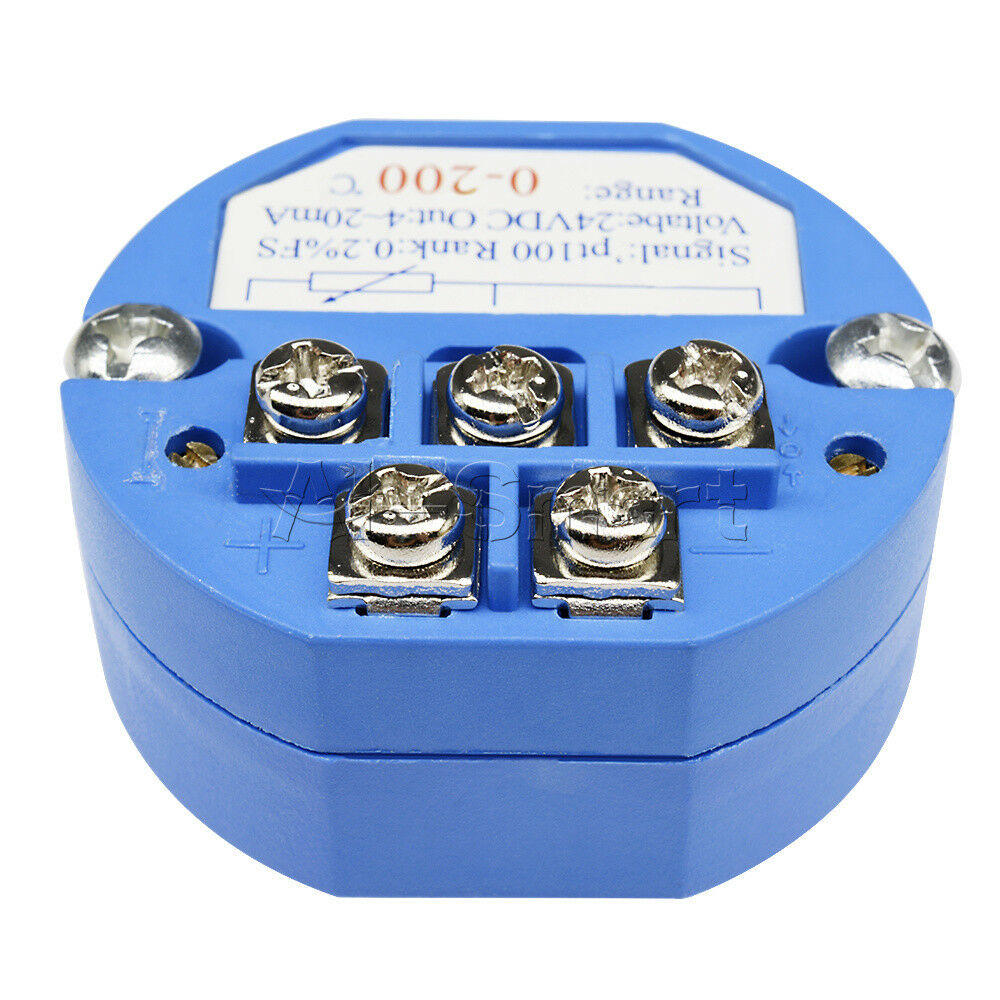 4-20MA 0-200â„ƒ RTD PT100 SBW Temperature Sensor Transmitter Module