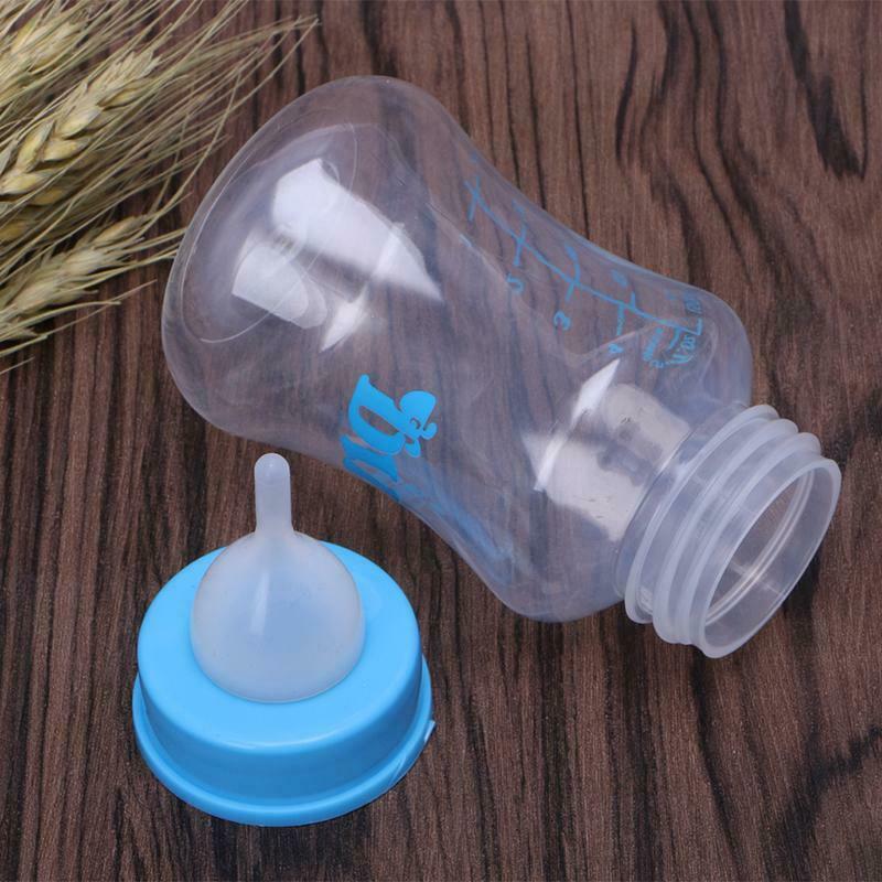 Feeding Nursing Bottle Nipple Brush Kit For Pet Dog Puppy Cat Kitten New