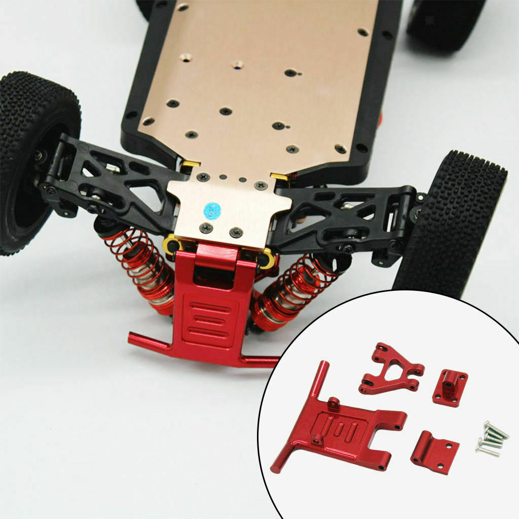 Front & Bumper for Wltoys 124016 1/14 144001 Crawler DIY Accessories Red