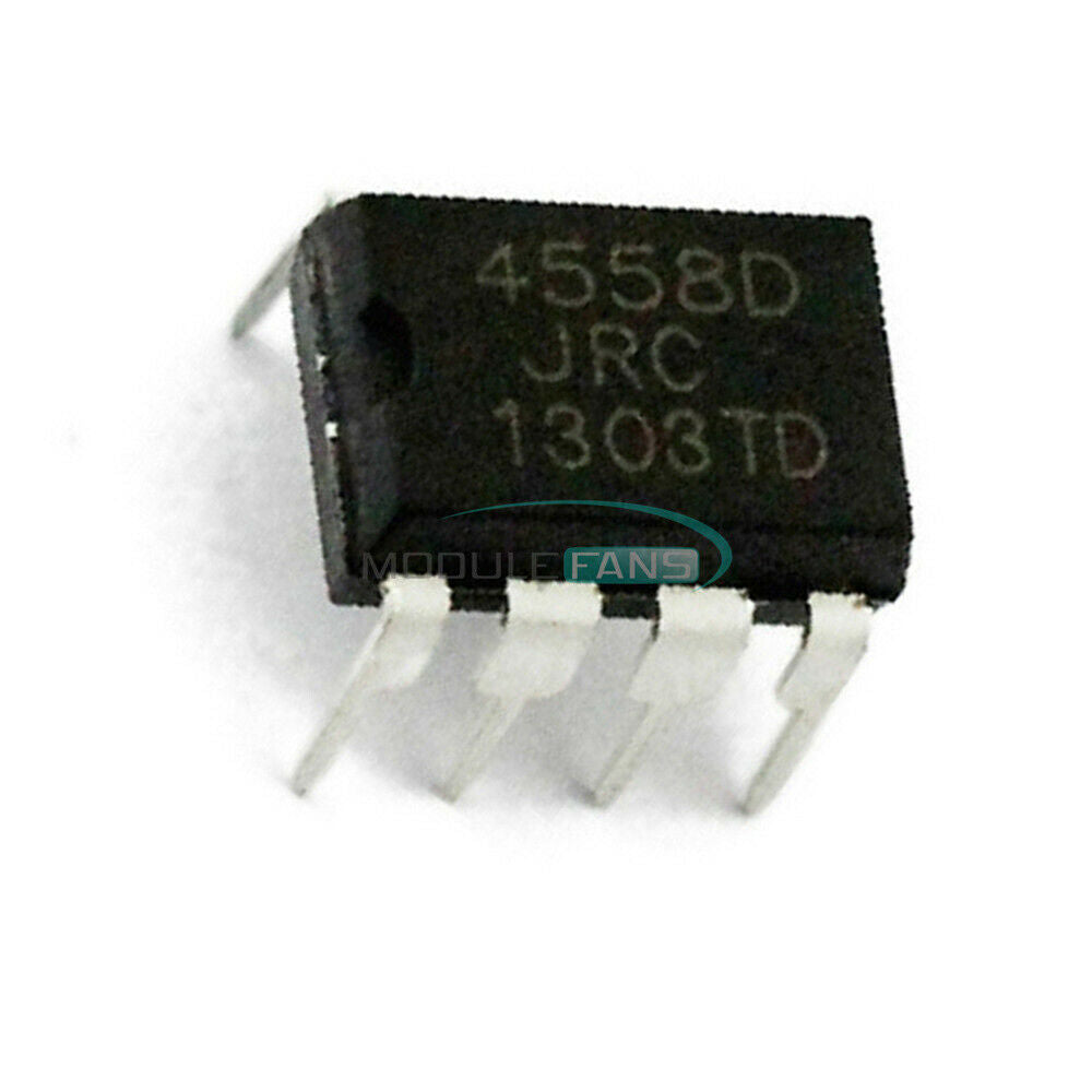20PCS JRC 4558D JRC4558D DIP 8 OPAMP OP AMPS CHIP IC Low Power TS808 TS9