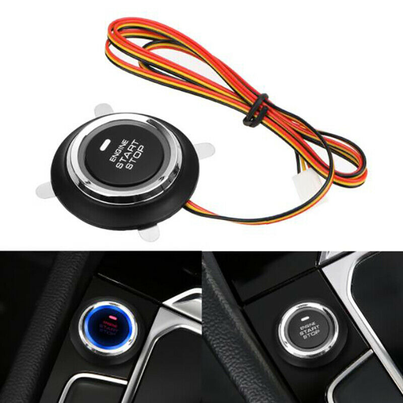 12V Auto Replacement Car Engine Start Stop Push Button Ignition Starter SwitchSJ