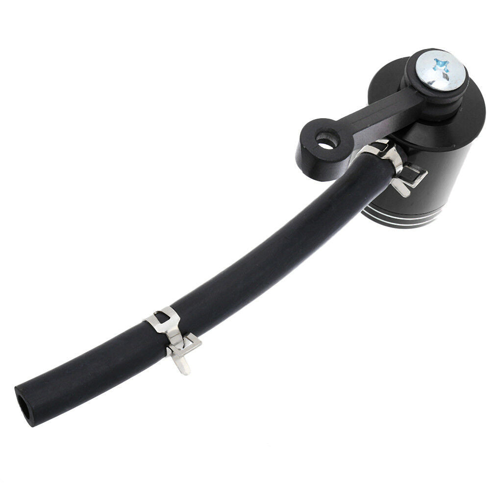 Black Motorbike Brake Oil Cup Reservoir Front Fluid Bottle Master Cylinder